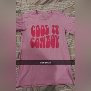 Trendy Pink Graphic Tee